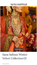 Load image into Gallery viewer, Sana Safinaz Fabric Plain Velvet
