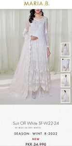 Mariab Patch Pearl Embellished