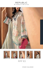 Load image into Gallery viewer, Republic Cotton Raw Silk Embroidered
