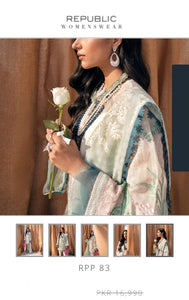 Republic Cotton Raw Silk Embroidered