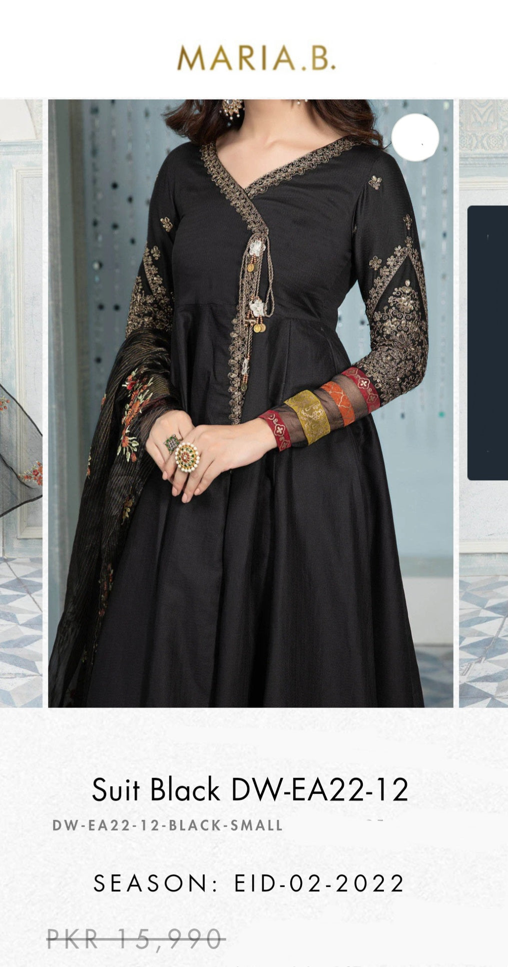 Mariab Sleeves Pair