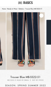 Mariab Trouser Pret / Ready To Wear