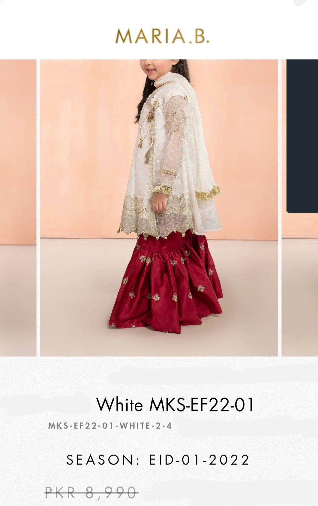 Mariab Sleeves Pair