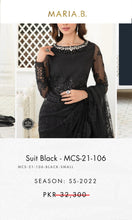 Load image into Gallery viewer, Mariab Fabric Chiffon Stones Embellished
