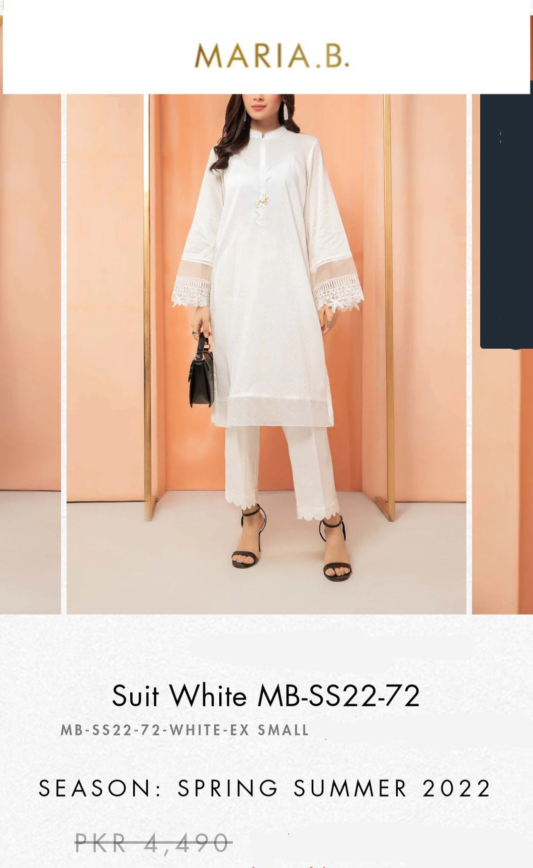 Mariab Shirt Ready to wear