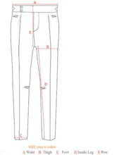 Load image into Gallery viewer, Beechtree Trouser Raw Silk Ready to Wear
