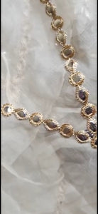 Republic Fabric Foil work Organza