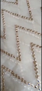 Republic Fabric Foil work Organza