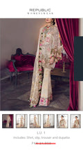 Load image into Gallery viewer, Republic Fabric Foil work Organza
