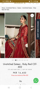 Mariab Fabric Satin