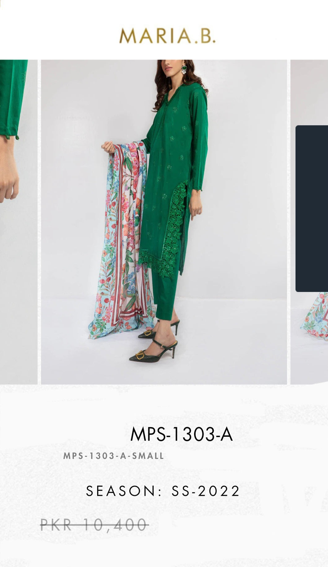 Mariab Fabric Plain Lawn