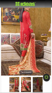 Gul Ahmed Fabric Plain Lawn