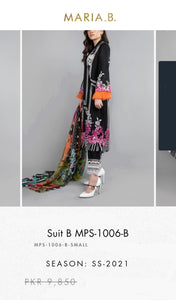 Mariab Shirt Printed Lawn