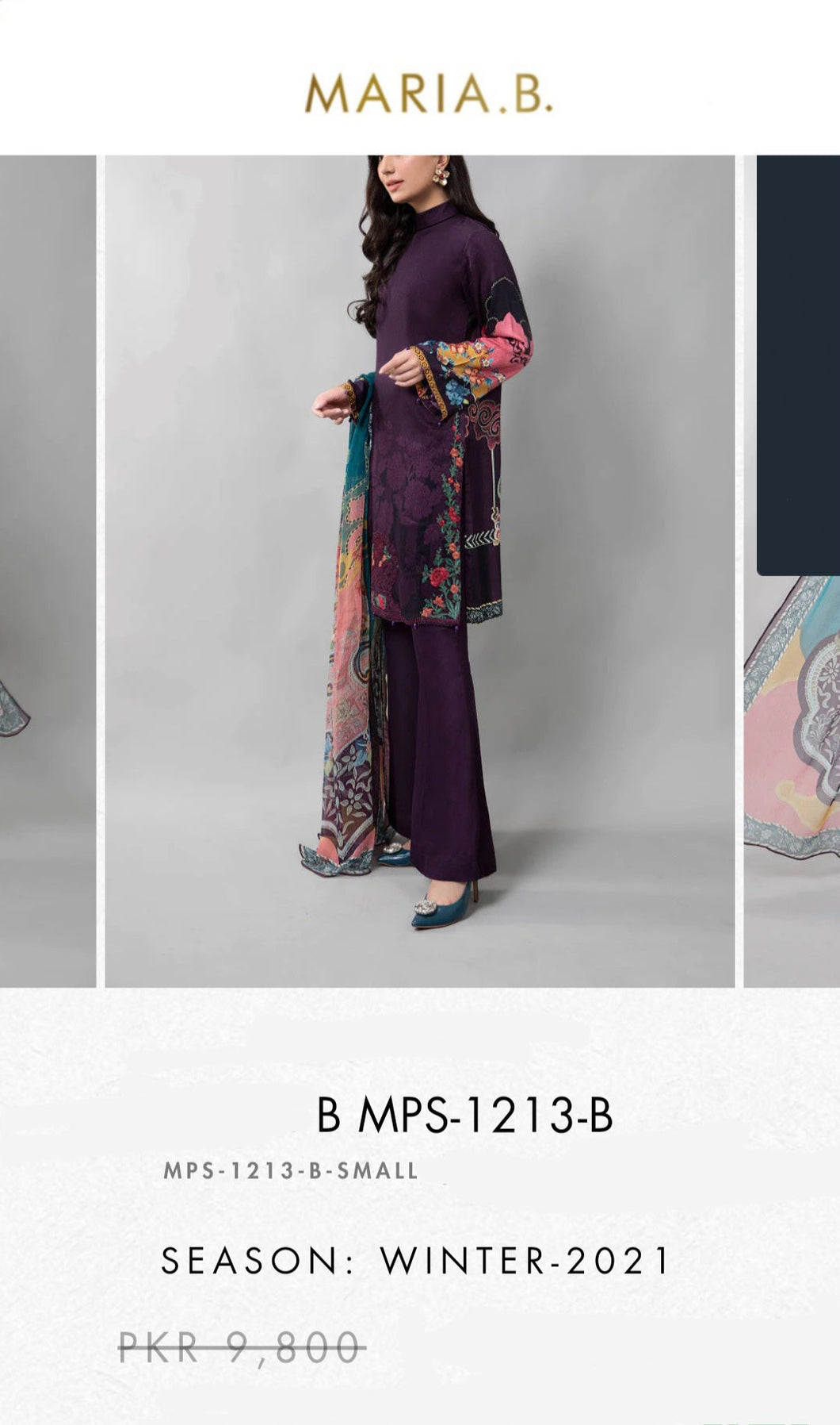 Mariab 2-Piece Embroidered