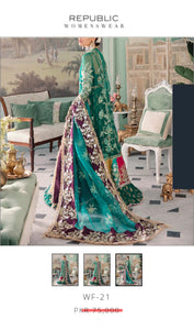 Republic Lehenga with cancan