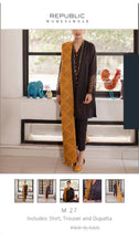 Load image into Gallery viewer, Republic Duppta Block Printed
