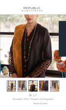 Load image into Gallery viewer, Republic Duppta Block Printed
