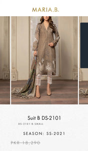 Mariab Fabric Printed