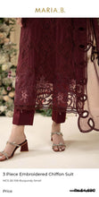 Load image into Gallery viewer, MariaB 4-Piece Mbroidered chiffon
