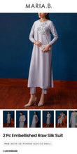 Load image into Gallery viewer, Mariab 2-Piece Ready To Wear Raw Silk
