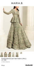 Load image into Gallery viewer, Mariab Shirt Luxe Zari Net
