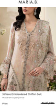 Load image into Gallery viewer, MariaB 4-Piece Mbroidered chiffon
