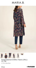 Load image into Gallery viewer, Mariab Shirt Luxe Embroidered Chiffon
