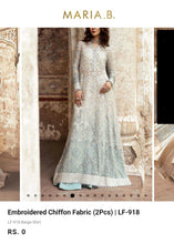 Load image into Gallery viewer, Mariab Shirt Luxe Embroidered Chiffon
