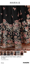 Load image into Gallery viewer, Mariab Shirt Luxe Embellished Net
