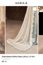 Load image into Gallery viewer, Mariab Shirt Luxe Embroidered Chiffon
