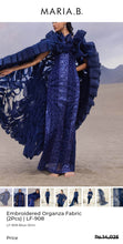 Load image into Gallery viewer, Mariab Shirt Luxe Embroidered Organza
