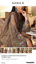Load image into Gallery viewer, MariaB 4-Piece Mbroidered chiffon
