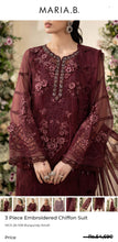 Load image into Gallery viewer, MariaB 4-Piece Mbroidered chiffon
