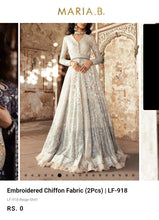 Load image into Gallery viewer, Mariab Shirt Luxe Embroidered Chiffon
