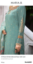 Load image into Gallery viewer, Mariab 2-Piece Plain Raw silk
