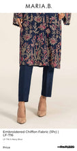 Load image into Gallery viewer, Mariab Shirt Luxe Embroidered Chiffon
