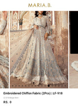 Load image into Gallery viewer, Mariab Shirt Luxe Embroidered Chiffon
