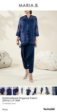Load image into Gallery viewer, Mariab Shirt Luxe Embroidered Organza
