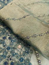 Load image into Gallery viewer, Branded Shirt Embroidered Zari net
