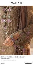 Load image into Gallery viewer, MariaB 4-Piece Mbroidered chiffon
