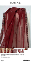 Load image into Gallery viewer, Mariab 2-Piece Luxe Chiffon Embroidered
