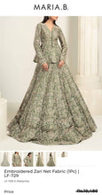 Load image into Gallery viewer, Mariab Shirt Luxe Zari Net
