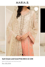 Load image into Gallery viewer, Mariab Duppta Ready to wear chiffon
