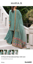 Load image into Gallery viewer, Mariab 2-Piece Plain Raw silk
