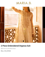 Load image into Gallery viewer, Mariab Sharara Ready to Wear Raw Silk
