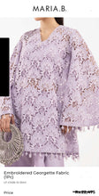 Load image into Gallery viewer, Mariab Luxe Fabric Embroidered Georgette
