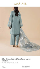Load image into Gallery viewer, Mariab Duppta Foil Printed Organza
