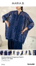 Load image into Gallery viewer, Mariab Shirt Luxe Embroidered Organza
