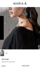 Load image into Gallery viewer, Mariab Earrings Zircons

