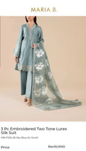Load image into Gallery viewer, Mariab Duppta Foil Printed Organza
